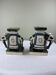 Pair of vintage ceramic bookends