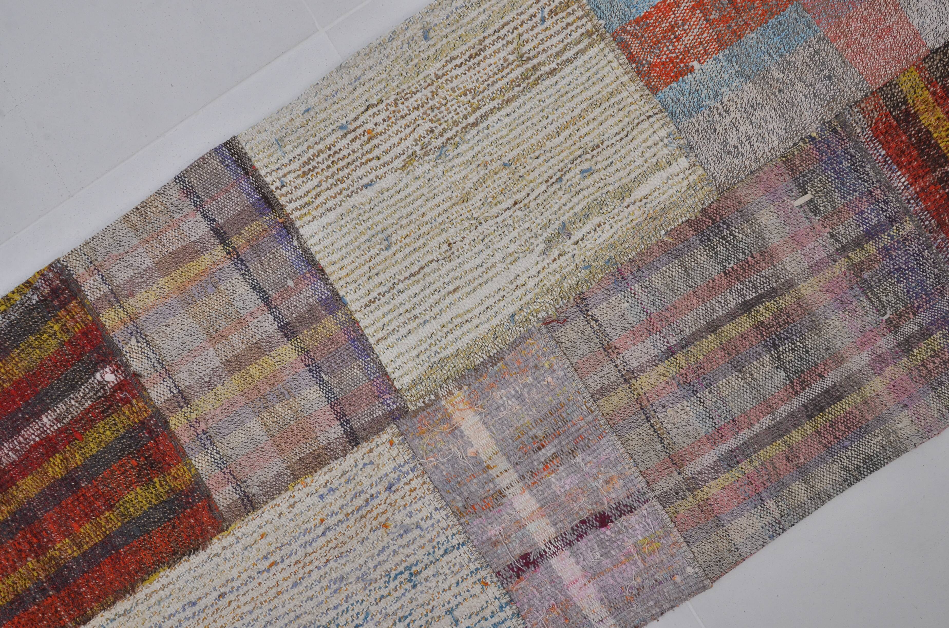 Oushak Colorful Kilim Runner Sku 3937