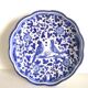 Earthenware bird dish from Deruta, Italy