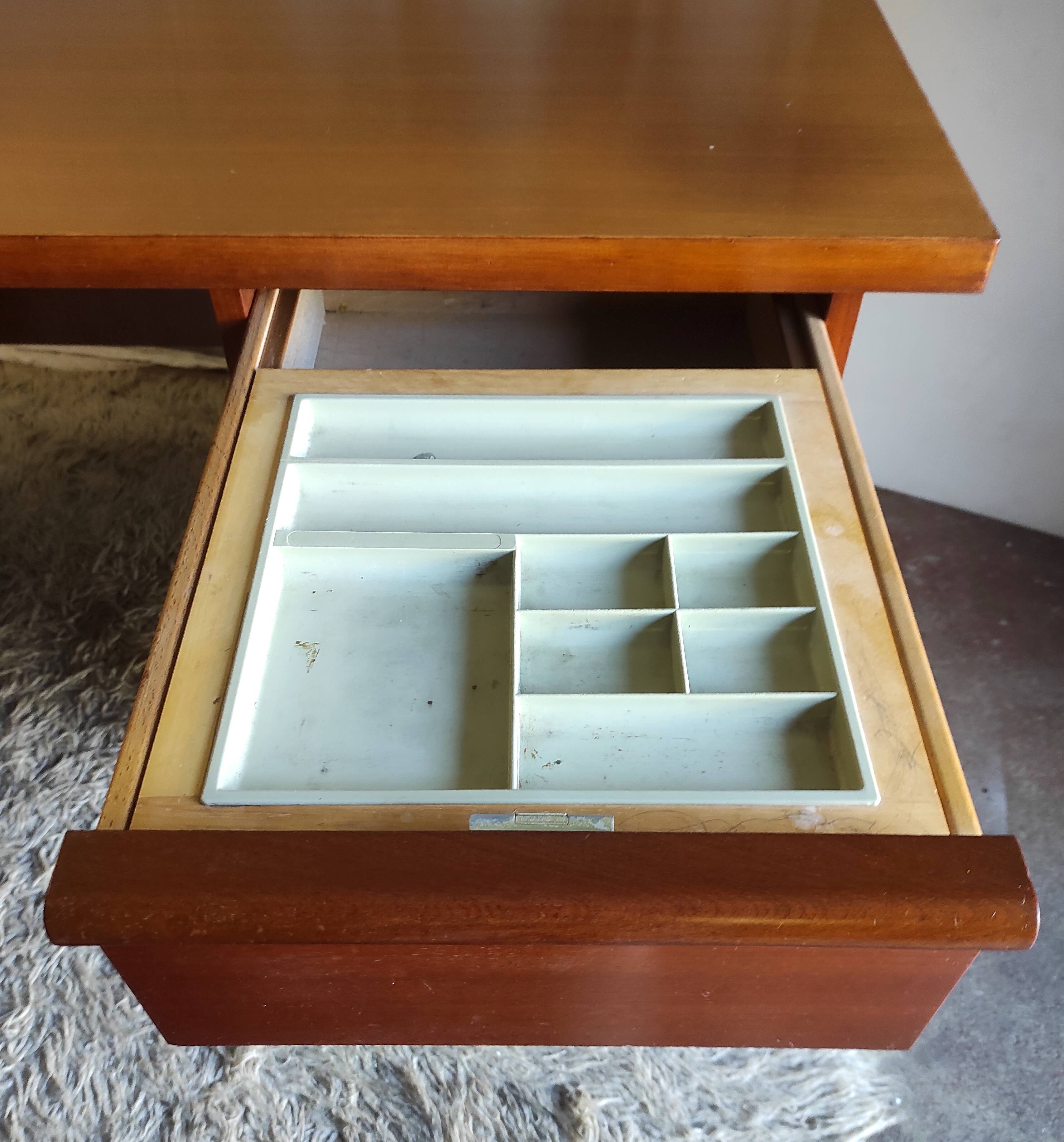 Scandinavian style teak office - 60s