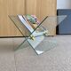 Porte revues vintage en verre