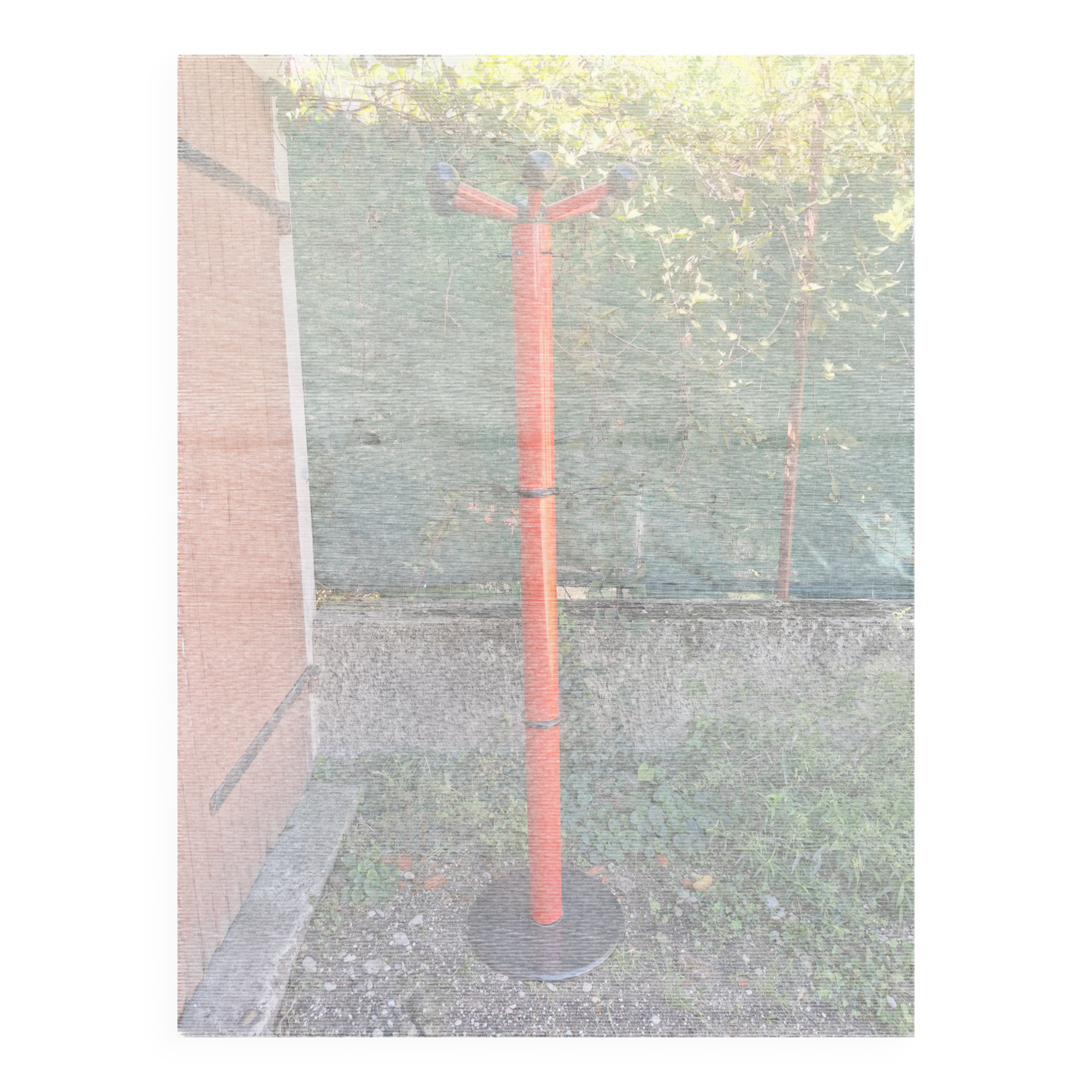 Space age coat rack