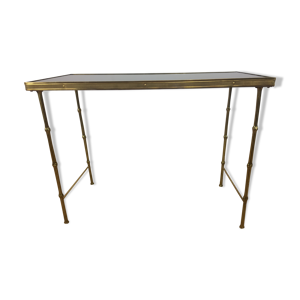 table d'appoint laiton,