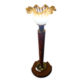 Mazda wooden lamp 1940 Murano tulip 60x45 very good condition