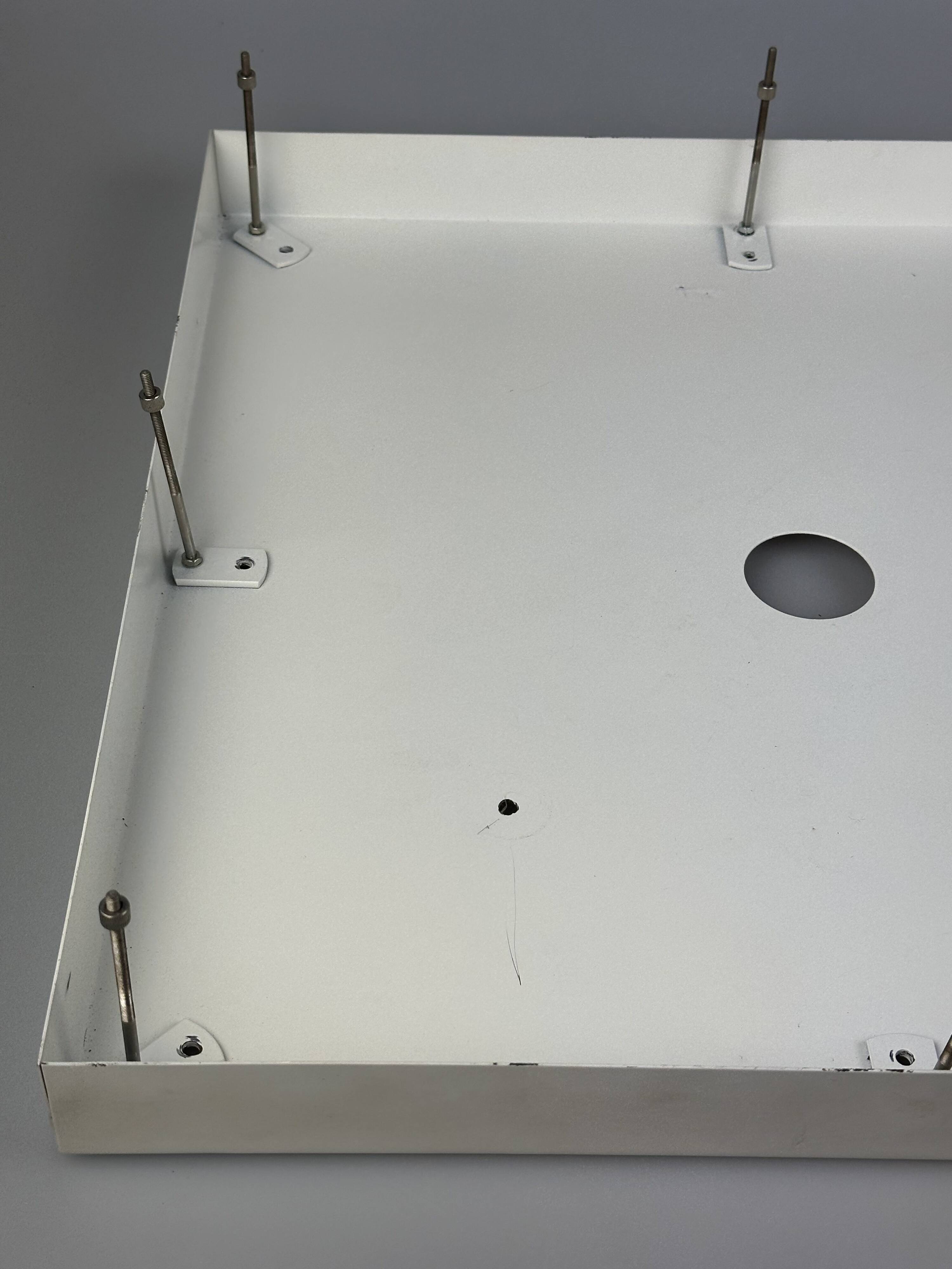 1960s/70s Chandelier Ceiling Lamp by Doria Leuchten Germany, Ice Glass