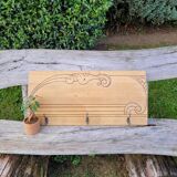 Wall coat rack
