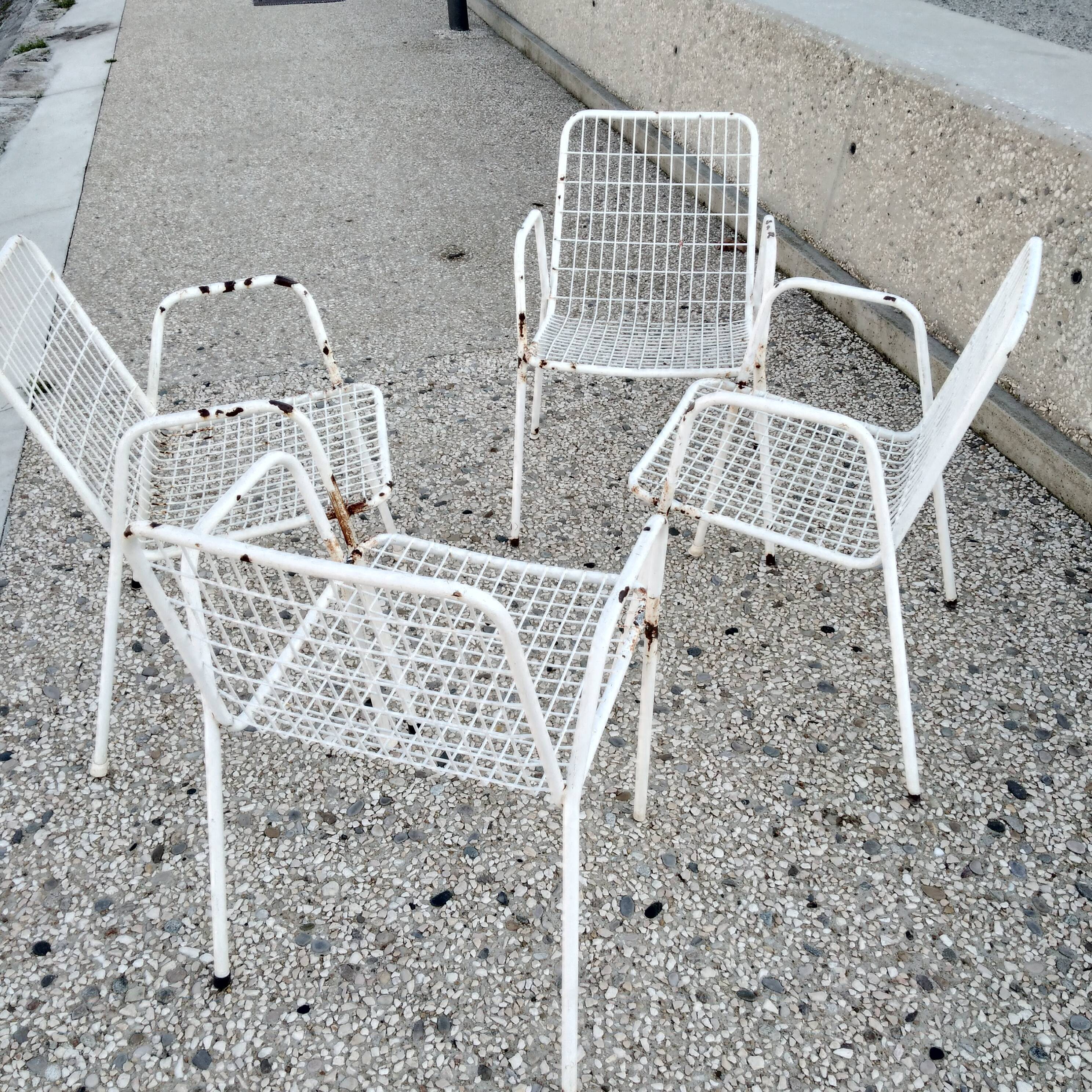 4 chairs EMU Rio 1965