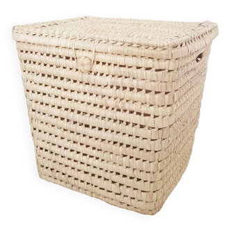 Tronc Doum - Large palm leaf trunk, laundry basket