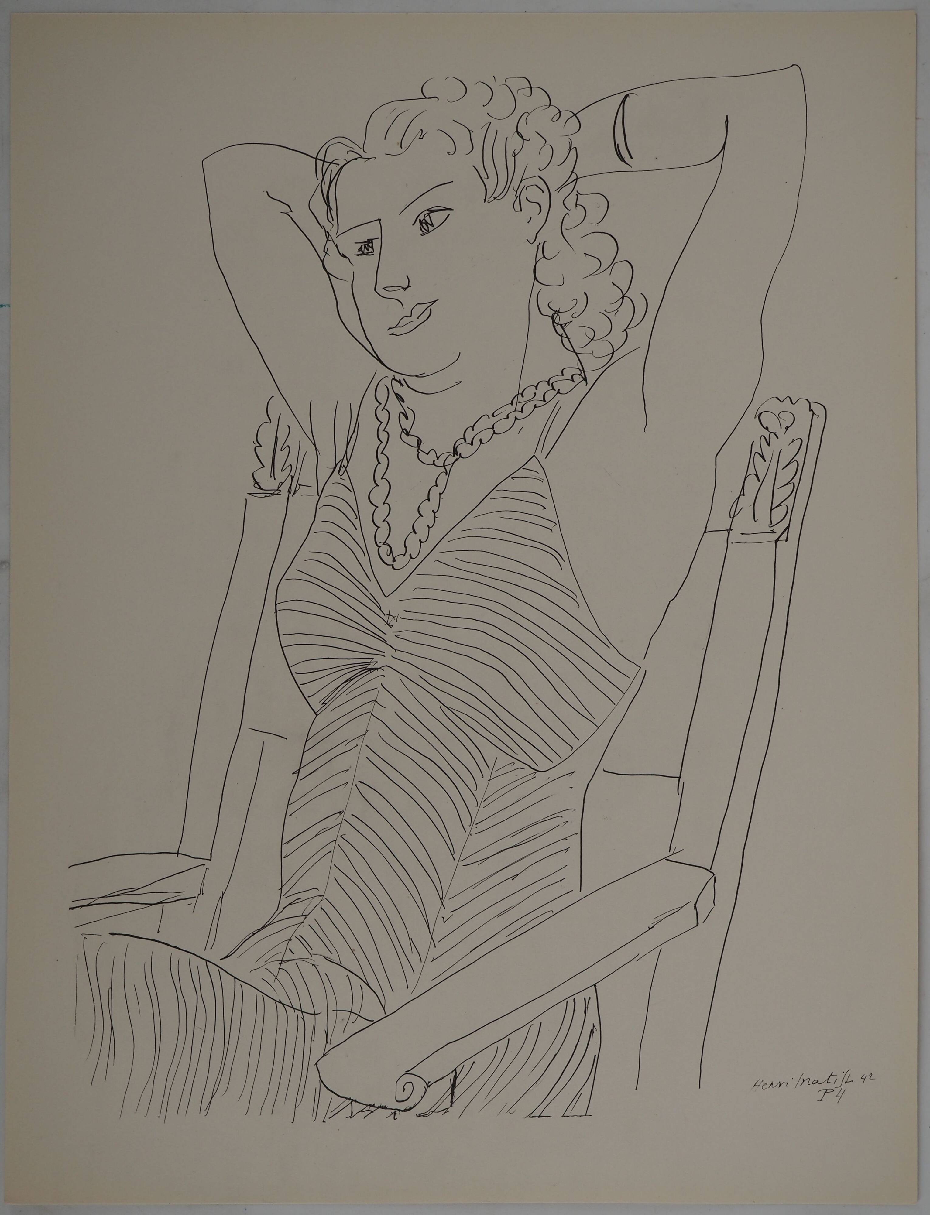 Henri Matisse: The Peaceful Muse, Signed Lithograph