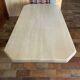 Travertine dining table