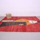 Abstract Vintage Moroccan Rug 238 x 334 - Berber Wool Rug - Handmade Rug