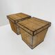 Set of 2 storage baskets by Dirk van Sliedregt for Rohé, Netherlands 1960s