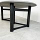 Oval dining table 1970s
