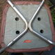 Workshop bordeaux skai 1950 pullman Chair