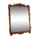 Miroir xixe siècle encadrement bois sculpté 72x54 cm sb