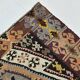 6x9 Wine Red Anatolian Kilim Rug, Faded Pink Oushak Wool Rug, 168x274Cm