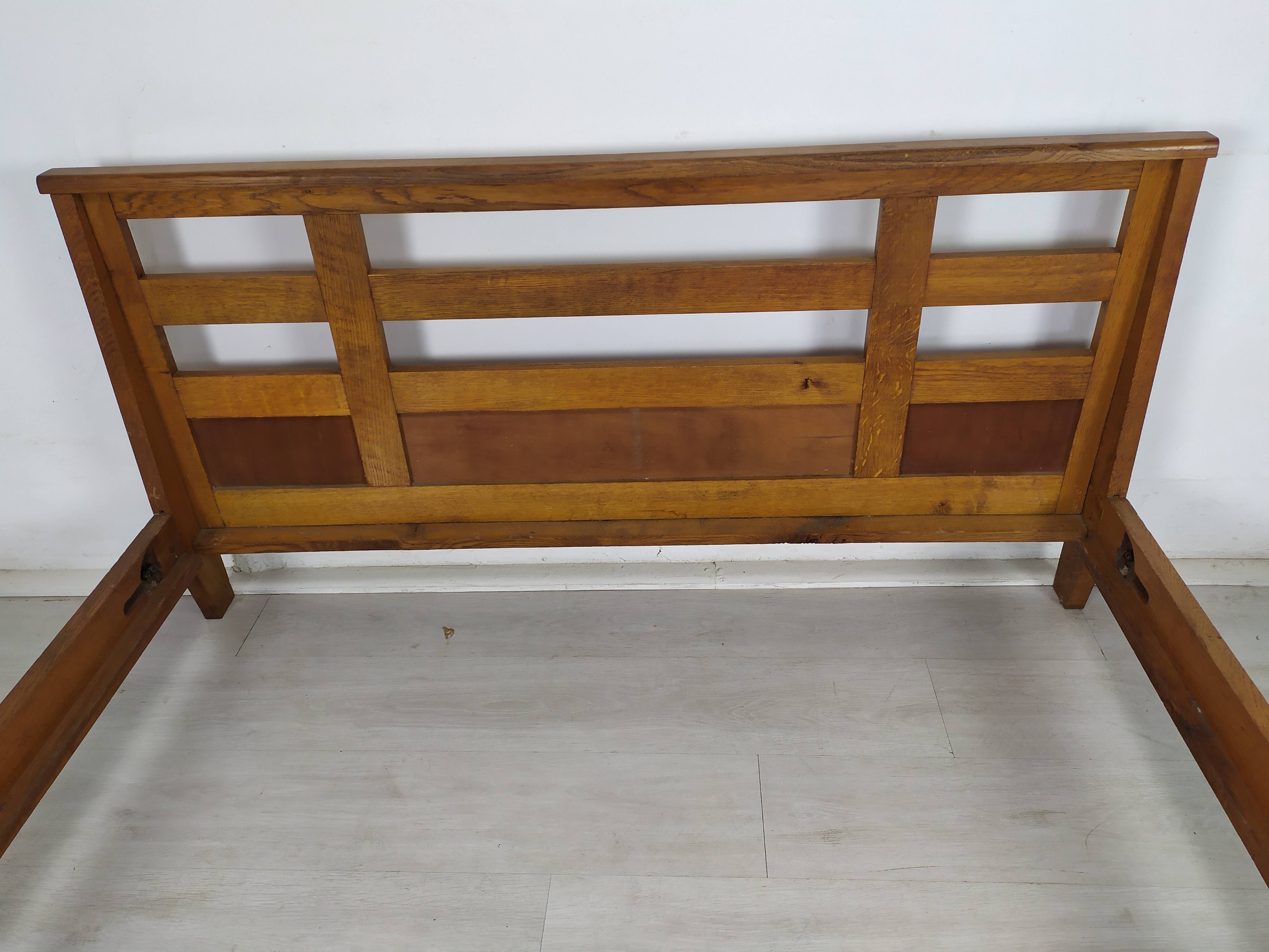 Bed 140 vintage oak