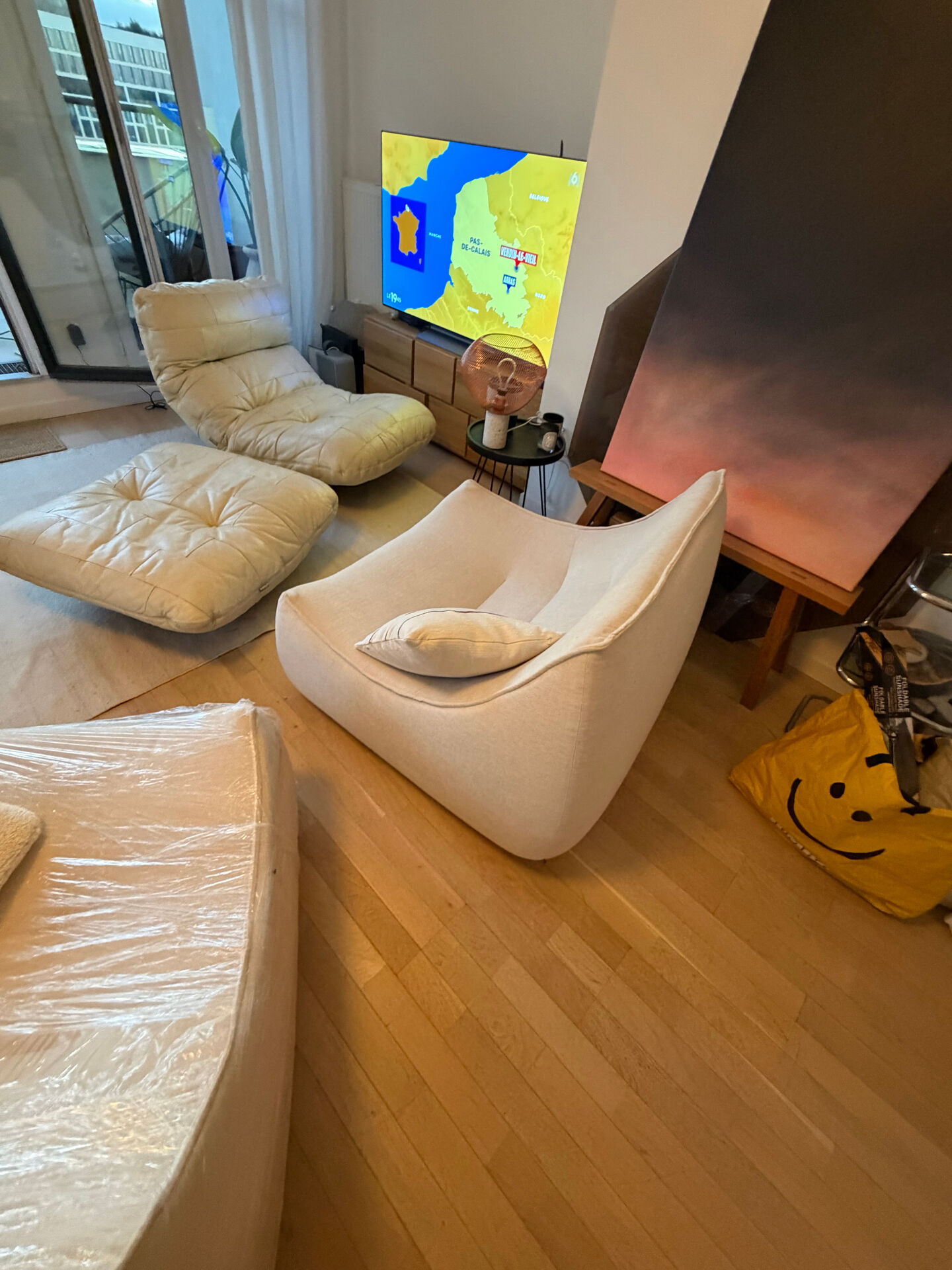 Cinna Sake armchair renovated