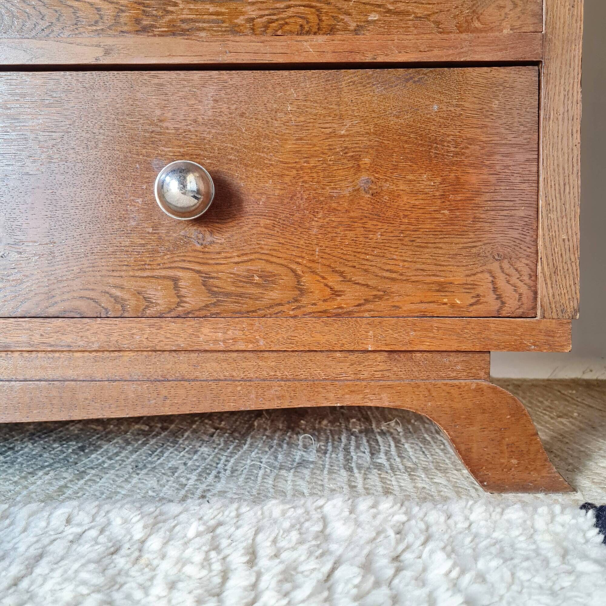 Armoire asymétrique - commode 4 tiroirs