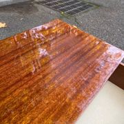 2 Scandinavian rosewood bedside tables from the 1960s
