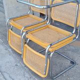 Set of 4 chairs cesca B32 by Marcel breuer