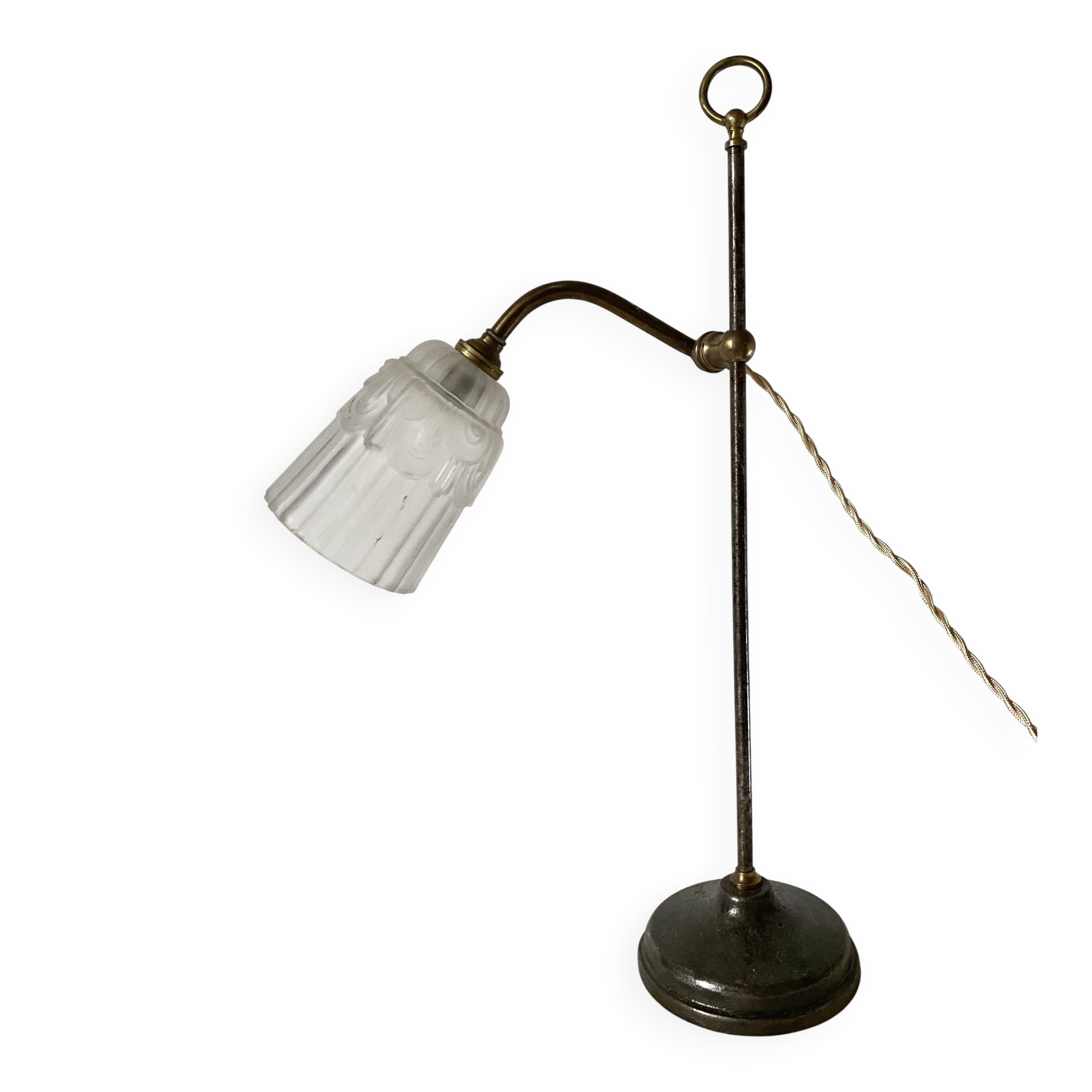 Jeweller's lamp, desk lamp, workshop early 20th century