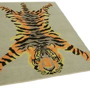 Turkish Handknotted Wool Tiger Rug  141 cm x 188 cm