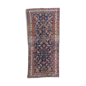 Tapis ancien persan kurde fait main 135x276 cm