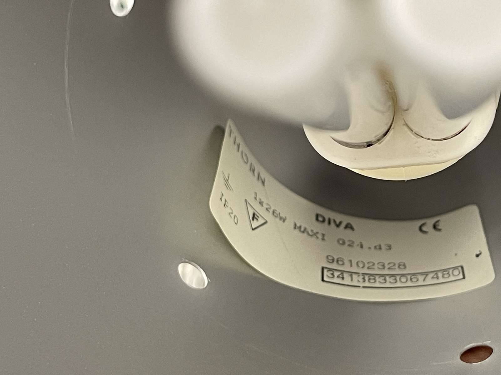 Industrial lamp from the 2000s from the thorn brand