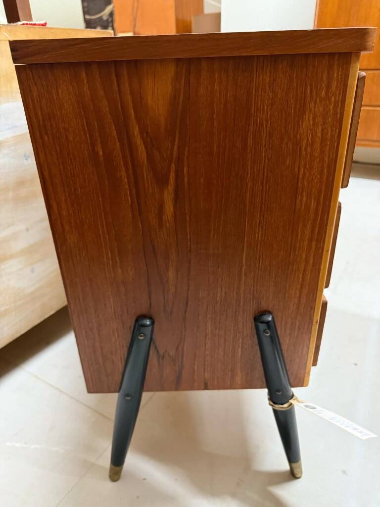 Commode scandinave en teck, Suède, 1950