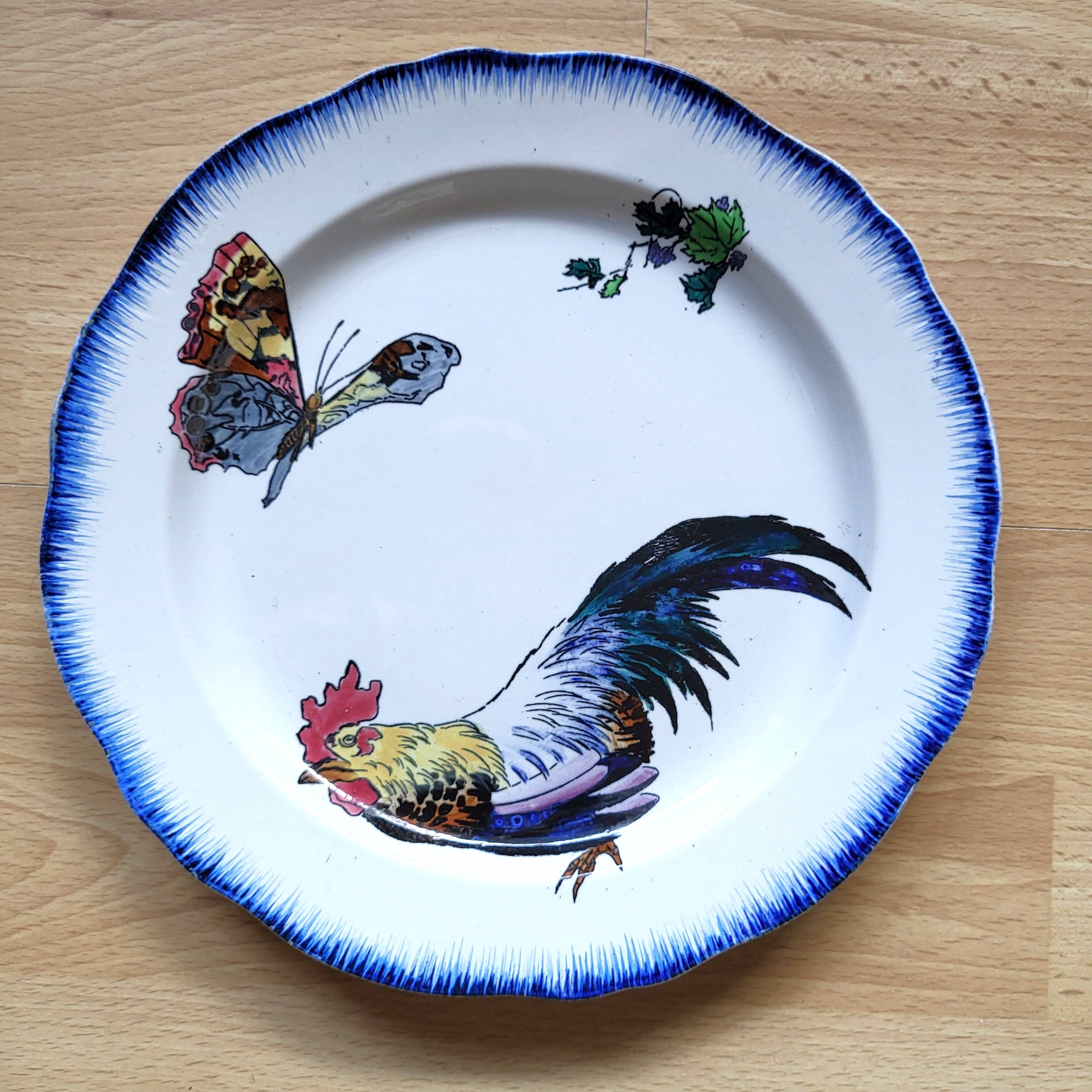 Creil & Montereau Rouseau Service 19th Century (France)