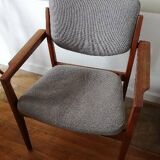 Danish design chair with armrests