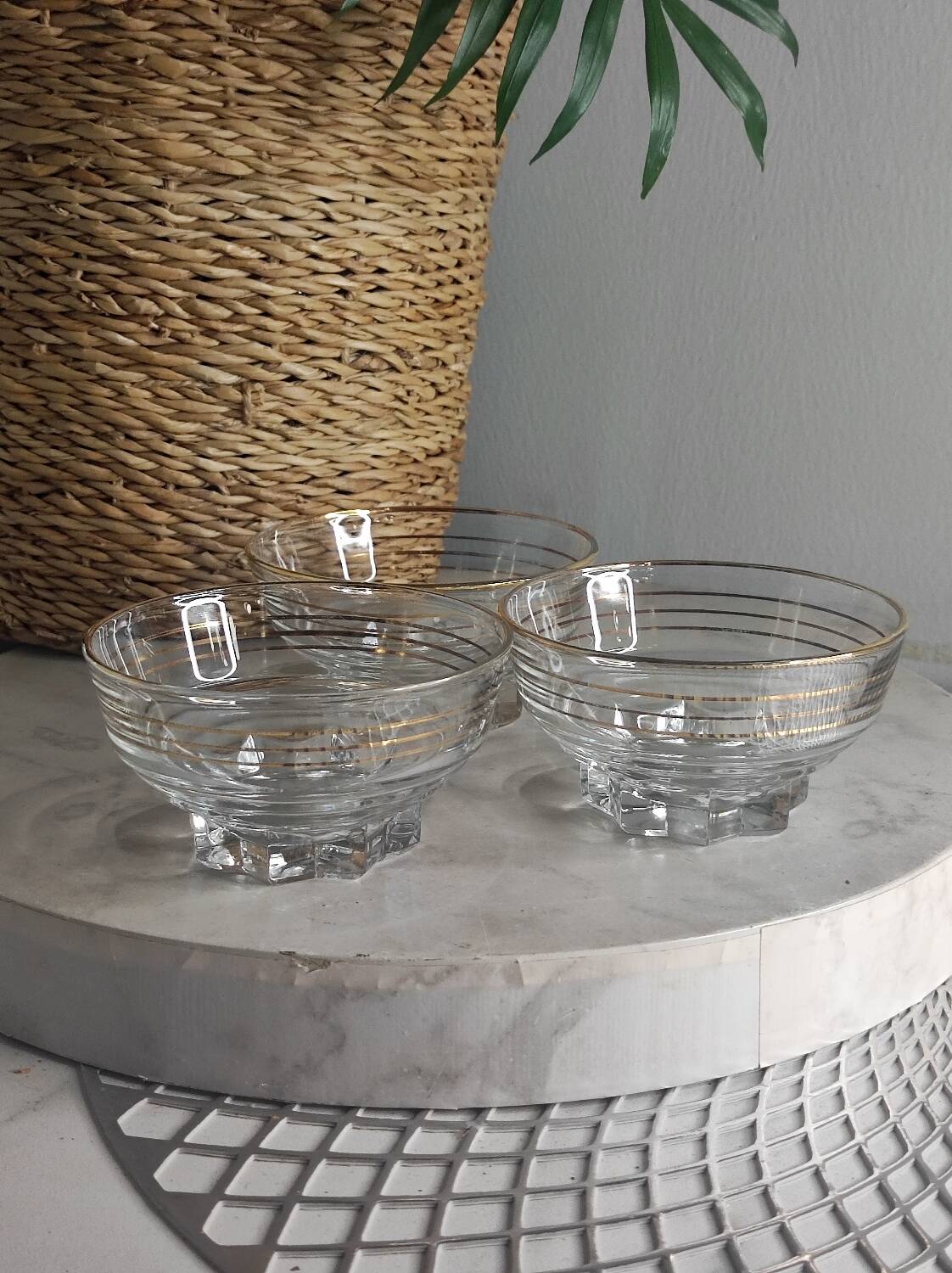 50s champagne glasses
