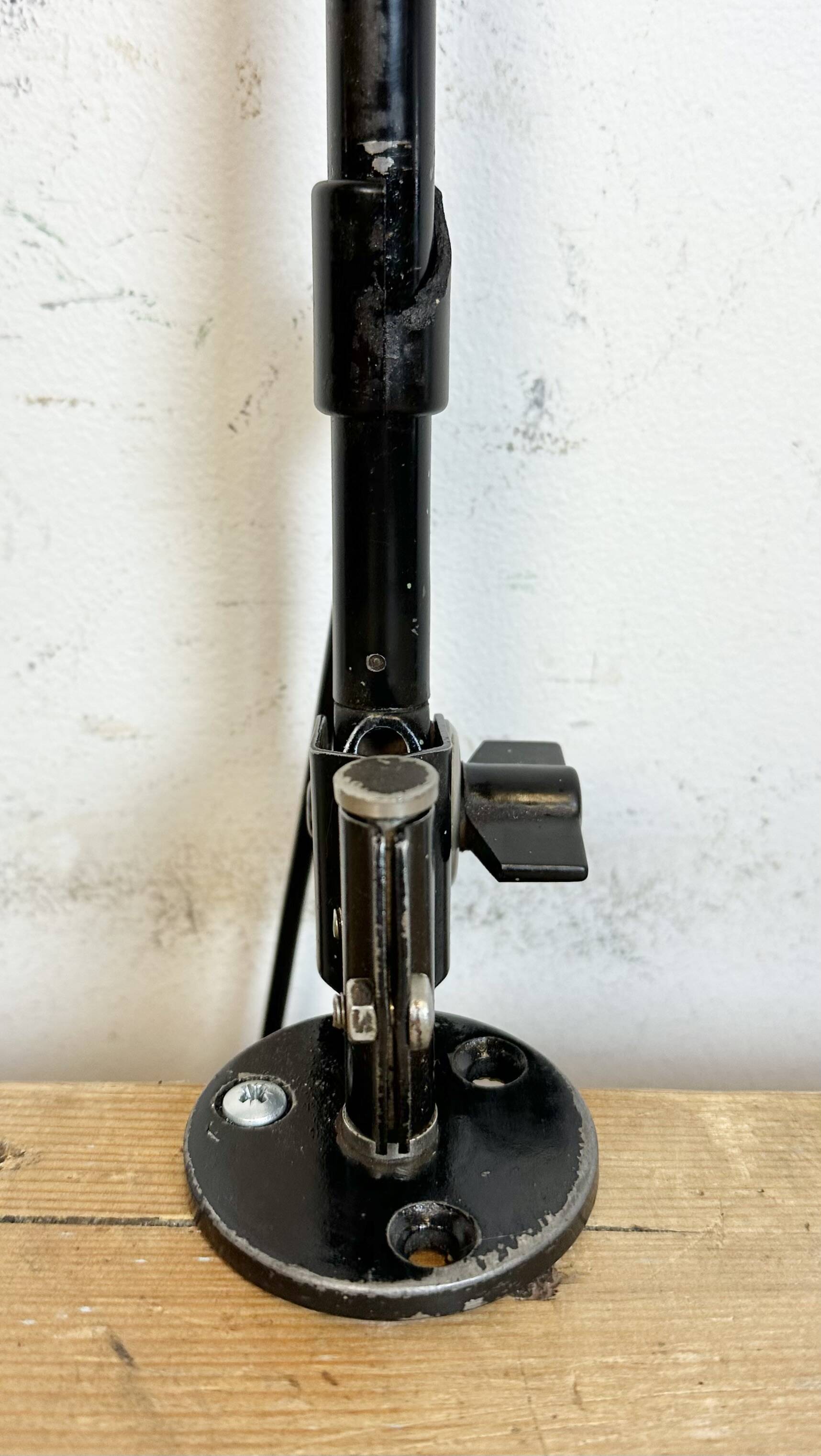 Industrial ddrp desk or wall lamp by curt fischer for midgard, 1930s