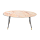 Italy 1950 s oval marble coffee table