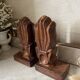 Art Deco ceramic bookends