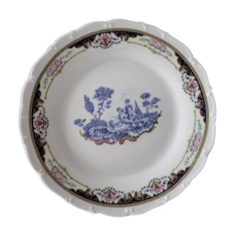 Porcelain presentation plate depos