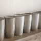 Service 10 mugs en grès de Salins vintage