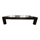 Table basse noire chêne Massif