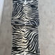 Lot 2 armchairs heating vintage zebra / design 70s