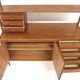 Teak secretary designed in Sweden in the 1960s.