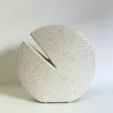 Off-white ceramic vase by Nereo Boaretto
