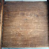 Antique brutalist Baoulé African chair