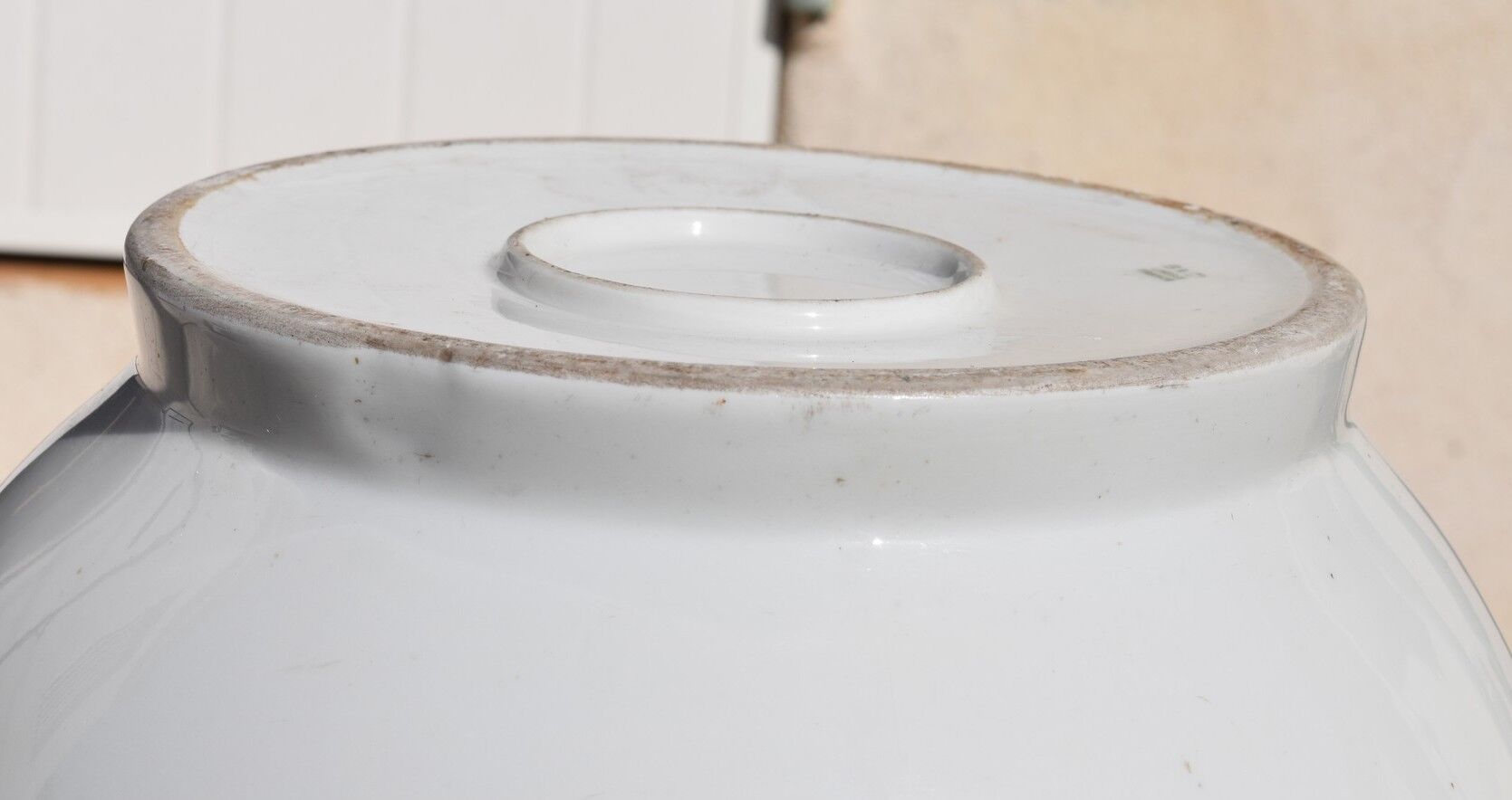 Large Jarre vase in Porcelain by Bernardaud in Limoges