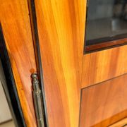 Biedermeier Bookcase, Cherry Veneer, South Germany 1820