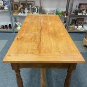 Old Louis XIII farmhouse table in solid oak – Console / Island of
