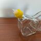 Oil and vinegar dispenser design in moulded glass – 1970s