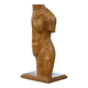Sculpture nu en chêne 1960’s