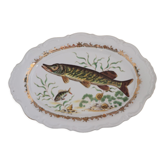 Plat en porcelaine de Bavière