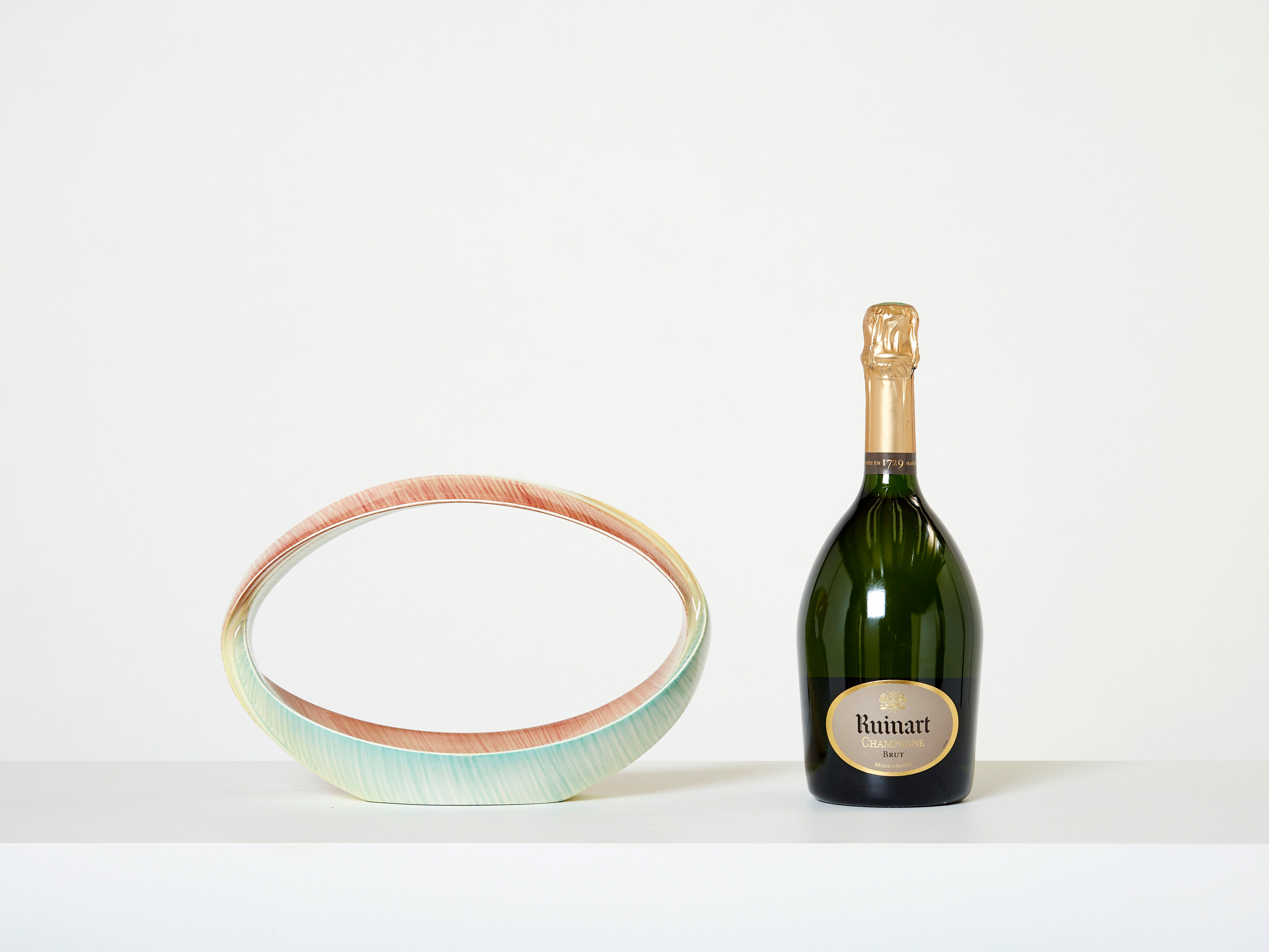 Italian ceramic centerpiece varnished by ViBi Torino around 1960